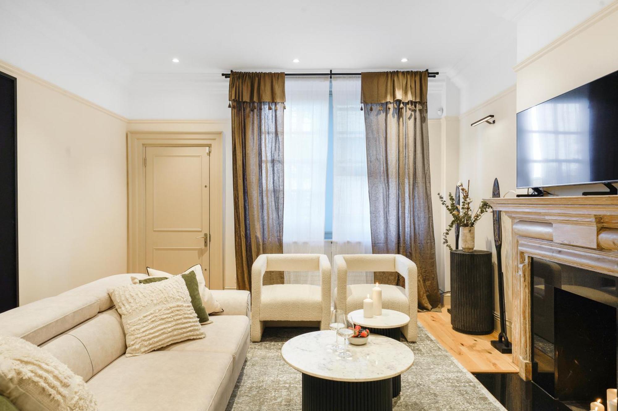 Spacious And Modern 4 Beds Home In Kensington 伦敦 外观 照片