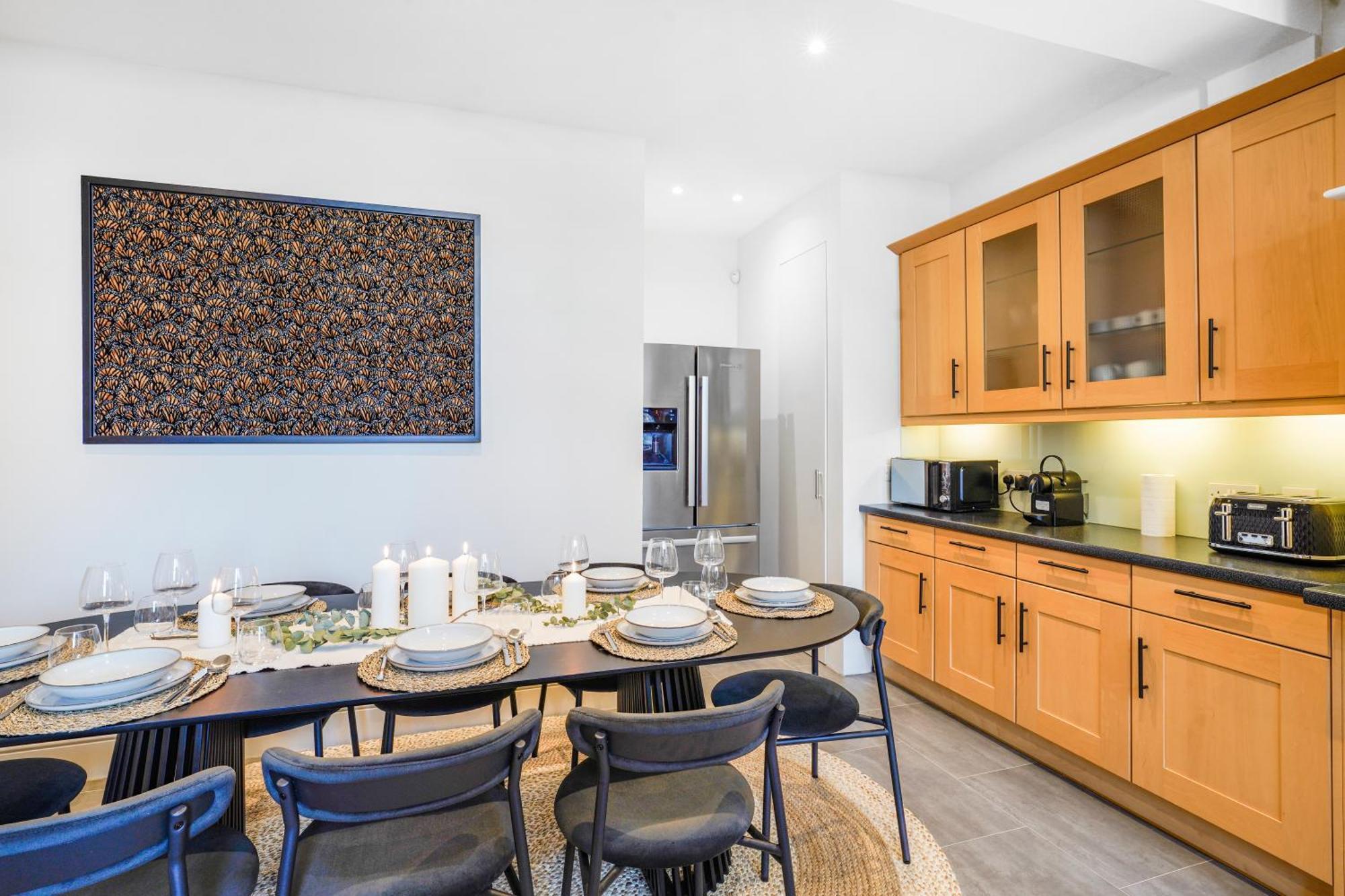 Spacious And Modern 4 Beds Home In Kensington 伦敦 外观 照片